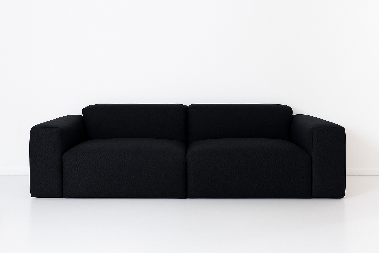Porventura Deep sofa, modern design with plush cushions and fabric upholstery, ideal for living room comfort.