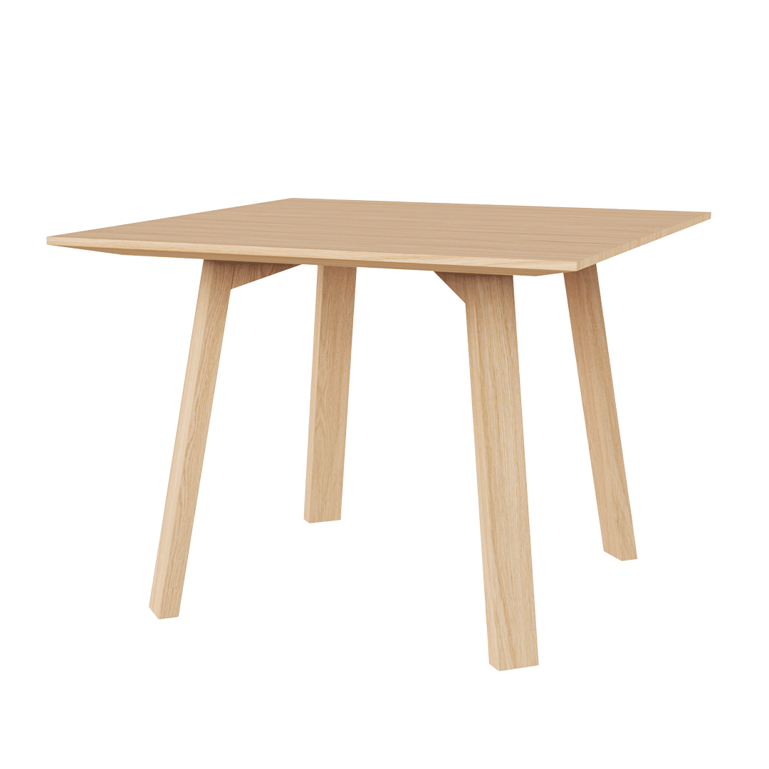 Mesa plana Porventura em carvalho com um design elegante e uma superfície lisa, que exibe um estilo moderno e uma construção durável.