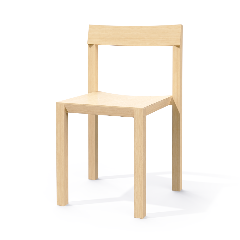 Elegante cadeira formal da JBNG Studio com um design sofisticado e assento almofadado, ideal para escritórios ou salas de jantar elegantes.
