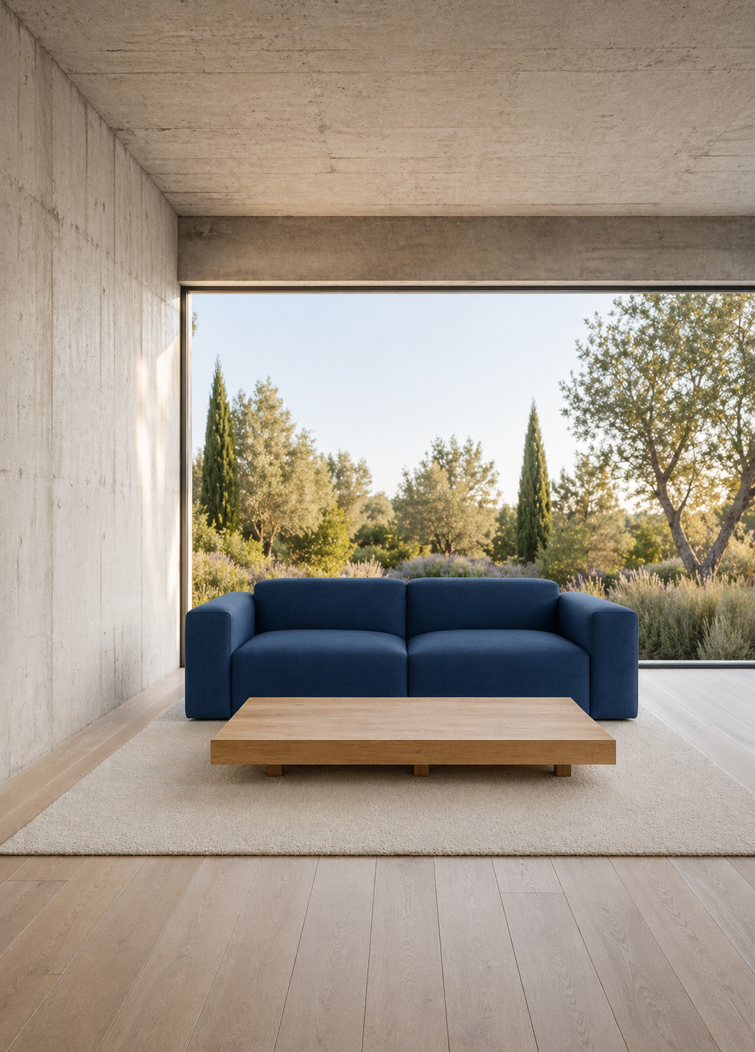 Porventura Deep sofa with sleek design and plush cushions, featuring a modern sofa style perfect for contemporary living rooms.