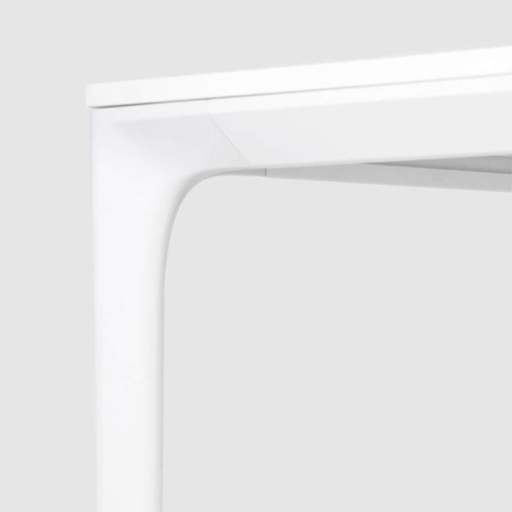 Porventura SHADE table, featuring clean lines, a smooth tabletop and balanced proportions that lend a refined presence to contemporary interiors.